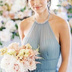 Revelry Naya Tulle Dress in Desert Rose